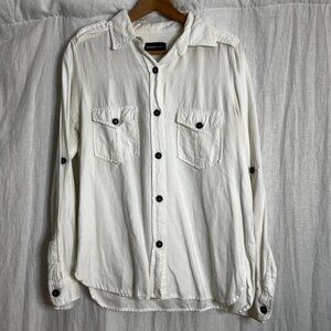 Fifteen Twenty White Blouse Size L